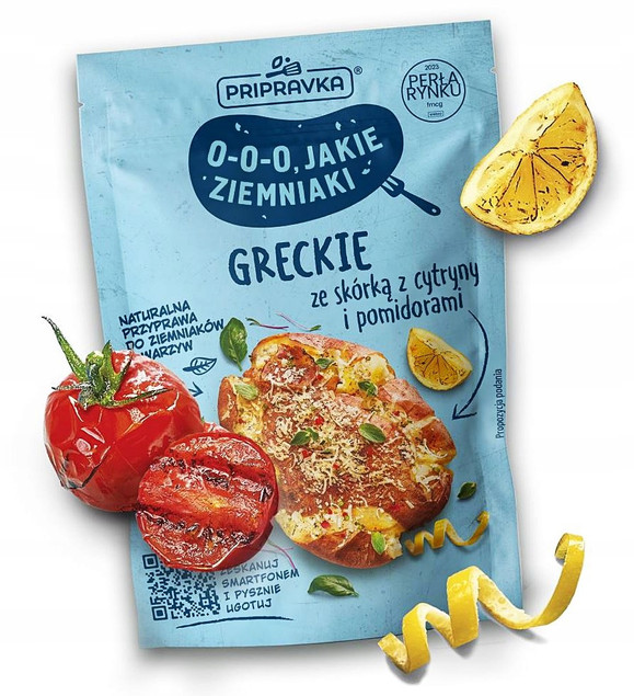 Przyprawa do Ziemniaków po GRECKU z Skórką z Cytryny i Pomidorami PRIPRAVKA 25g
