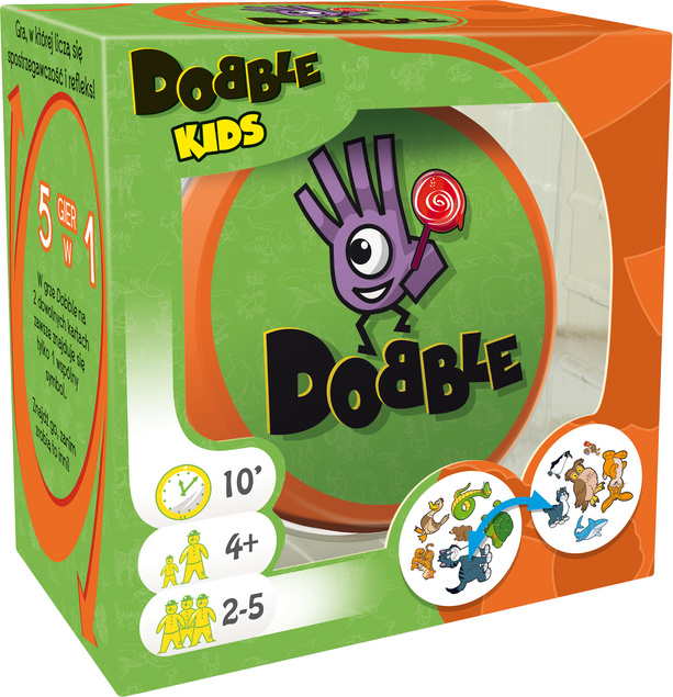 Dobble Kids gra rodzinna REBEL