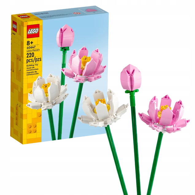 LEGO Icons Kwiaty Lotosu 220 el. 8+ 40647