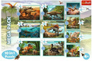 Puzzle Układanka 10w1 Dinozaury 329 El. Trefl