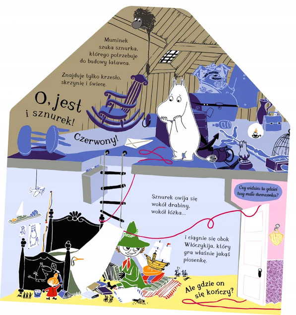 Muminki. W domu Muminków. Opowieść z otwieranymi okienkami Tove Jansson