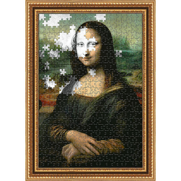 PUZZLE 500 PUZZLORAMA MONA LISA LEONARDO DA VINCI 37541