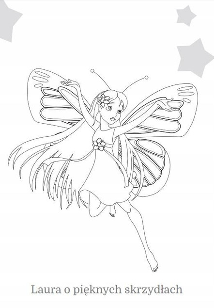 Maluszkowe malowanie. Wróżki