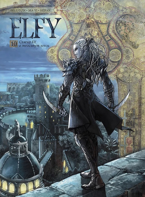 Komiks Czarny Elf o mrocznym sercu. Elfy. Akwilonu Tom 10. Arleston, Ma Yi. Egmont