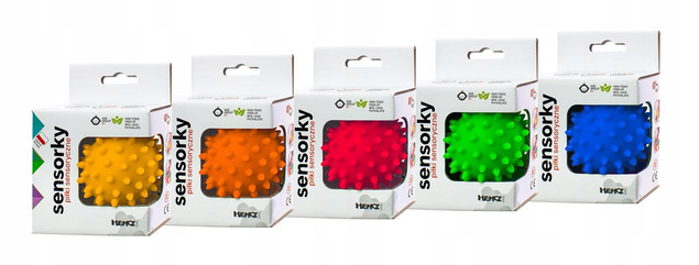 Piłeczka sensoryczna Hencz Toys żółta