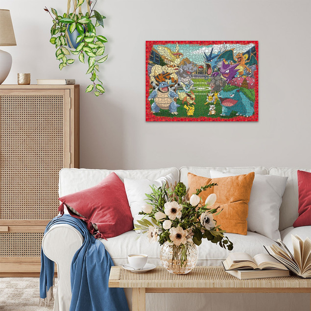 Puzzle RAVENSBURGER Pokemon Ostateczna rozgrywka (1000 elementów)
