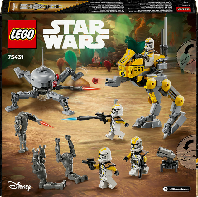 LEGO Star Wars 75431 Pakiet bojowy żołnierzy klonów z 327. Dywizji