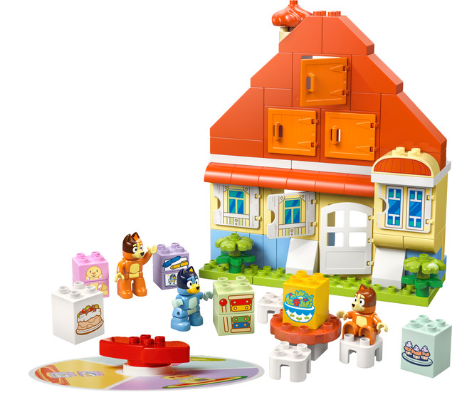 LEGO DUPLO 10459 Dom rodzinny Blue z grą pamięciową