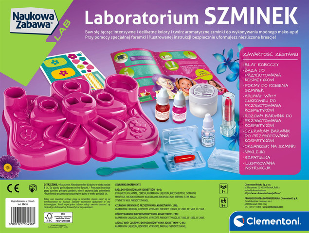 Clementoni Laboratorium Szminek - Stwórz Własne Kosmetyki