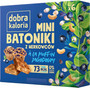 DOBRA KALORIA Mini Batoniki z Nerkowców Muffiny Jagodowe Bez cukru 73kcal