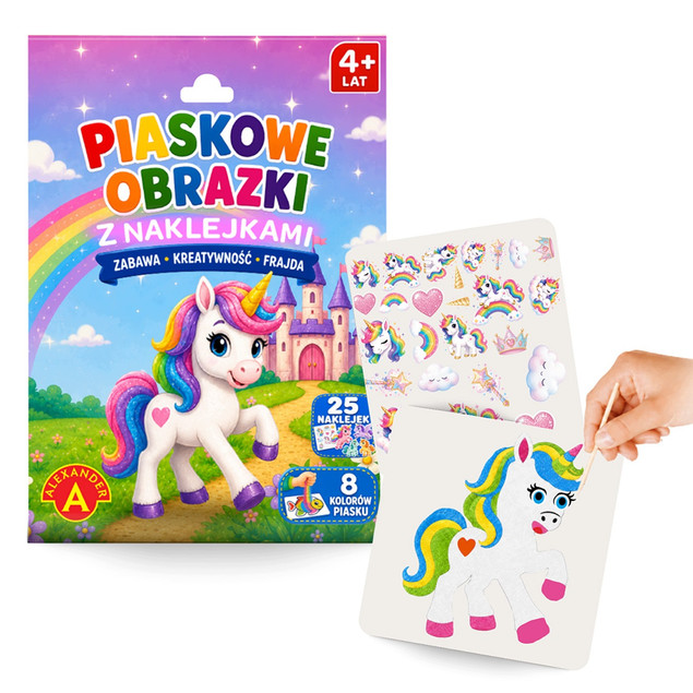 Sand painting kit unicorn – Alexander