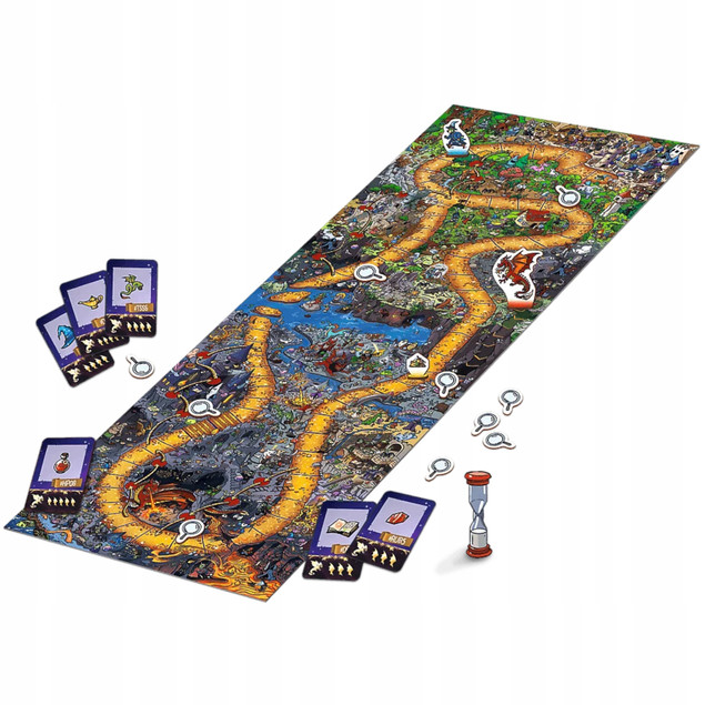 Spy Guy Fantasy Gra Rodzinna Planszowa Kooperacyjna Obserwacyjna 5+ Trefl