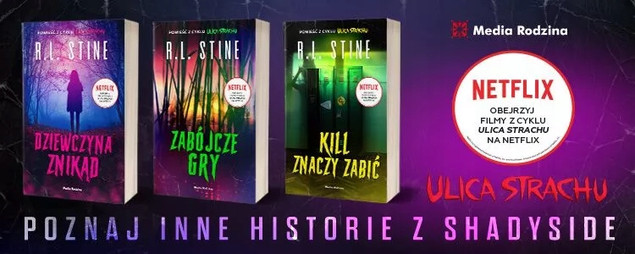 ULICA STRACHU ZESTAW 3 KSIĄŻEK / R. L. STINE