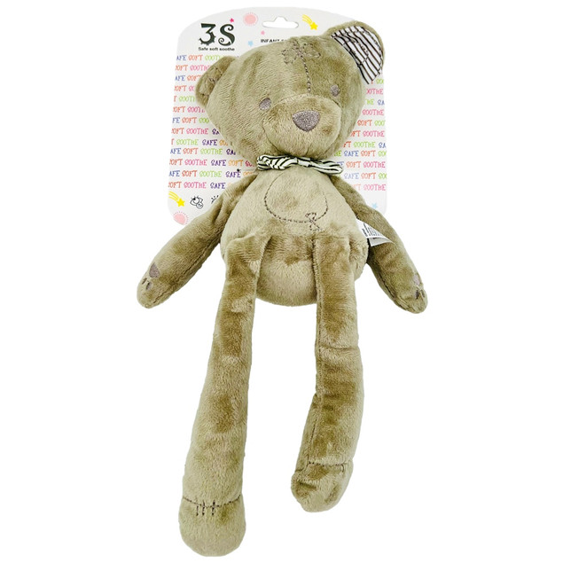 Miś Przytulanka Sensoryczna 0+ | Pluszak Miękki 36 cm