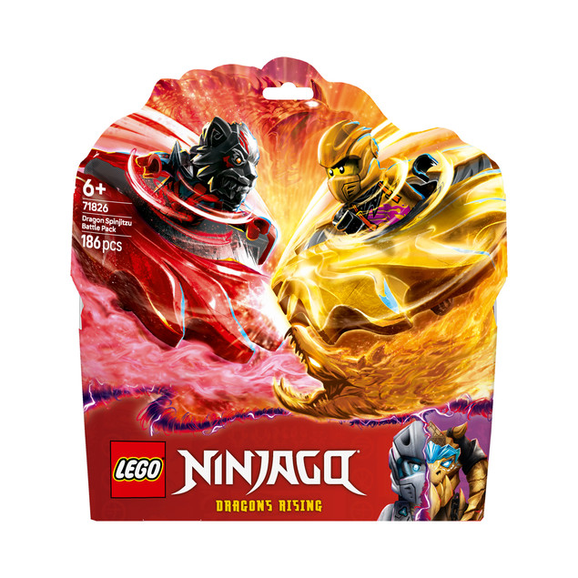 LEGO NINJAGO Smocze Spinjitzu - zestaw bitewny 71826