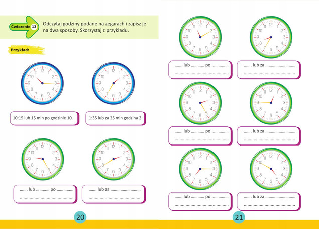 CZAS Zbiór Ćwiczeń Dla Uczniów Klas 1-3 Monika Ostrowska 6+ SBM