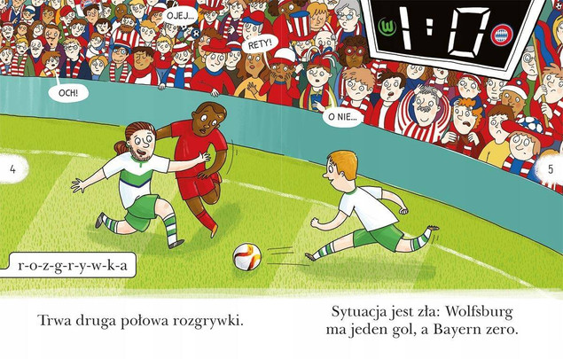 Lewy Gola! Czytam Sobie Poziom 1 Rafał Witek 5+ HarperKids