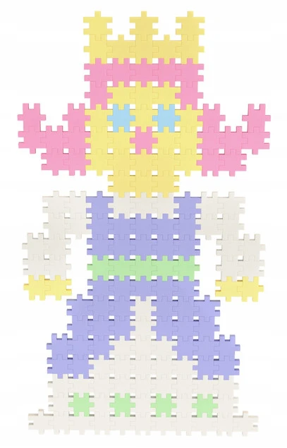Klocki MELI Minis Pastel Edu 6000 - detale