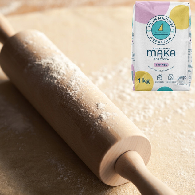 Mąka pszenna Młyn Mazurki 1000 g