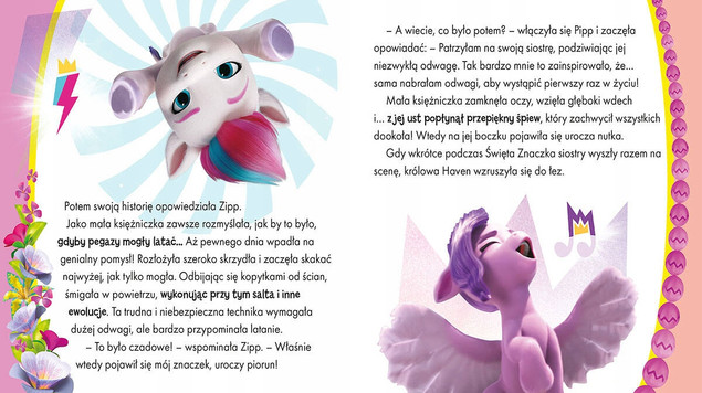Uroczystość My Little Pony Nowe pokolenie Moja czytanka Praca zbiorowa