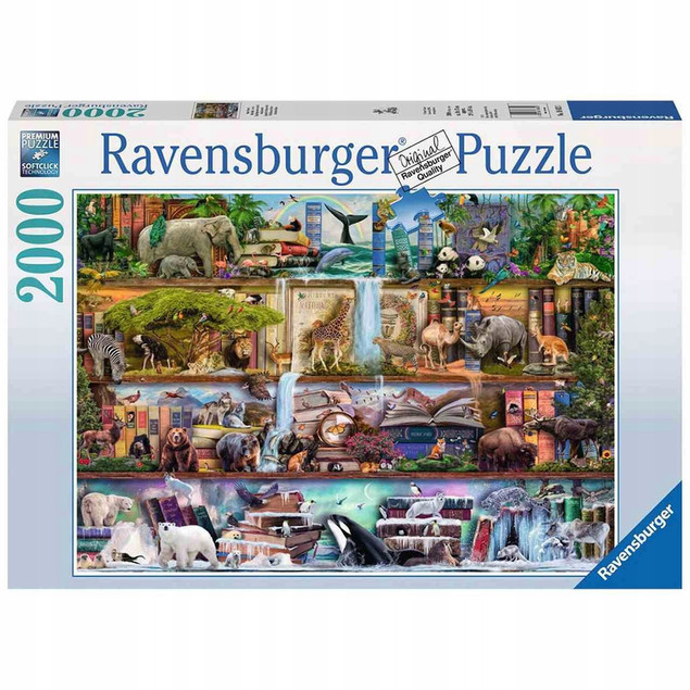 Puzzle Ravensburger 2000 elementów Świat zwierząt