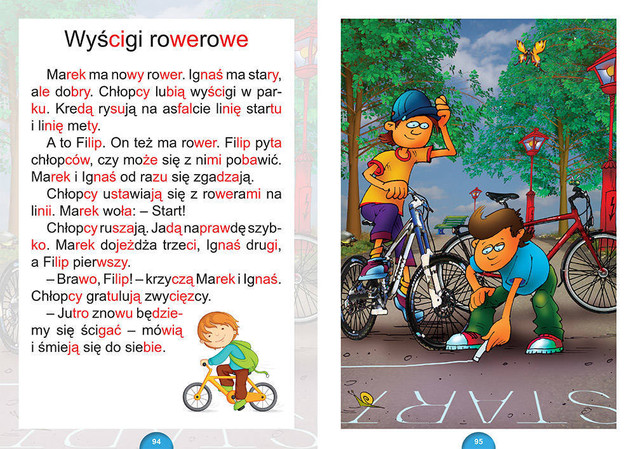 Elementarz Czytamy Metodą Sylabową Płynne Czytanie Czytanki TW Greg