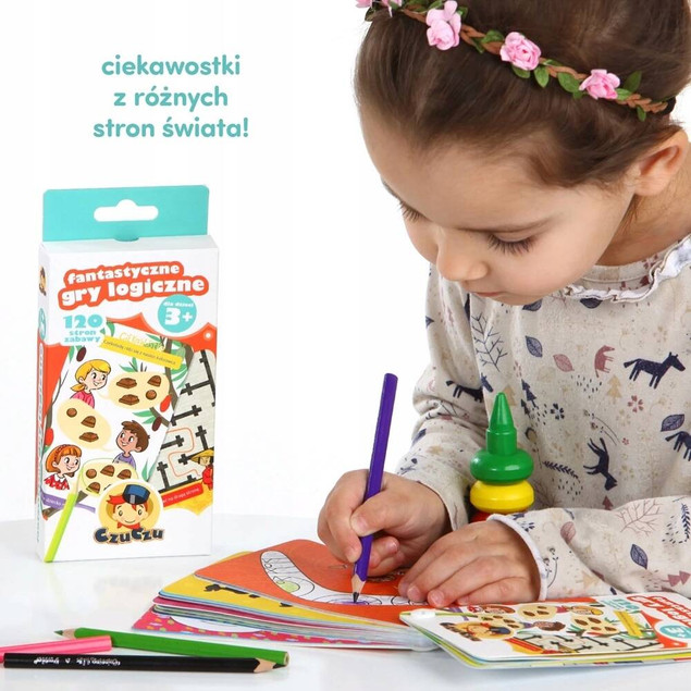 Fantastyczne gry logiczne dla dzieci 3+ praca zbiorowa