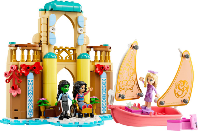 Klocki LEGO Wicked 75681 Glinda, Elphaba, Nessarose na Shiz University, 304 elementy
