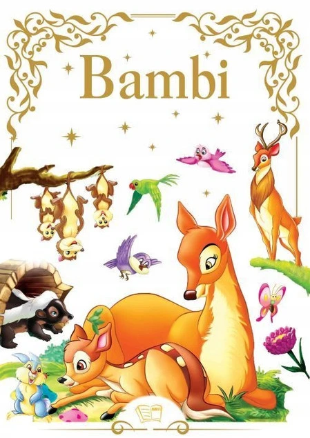 Bambi Praca zbiorowa - okładka książki o jelonku