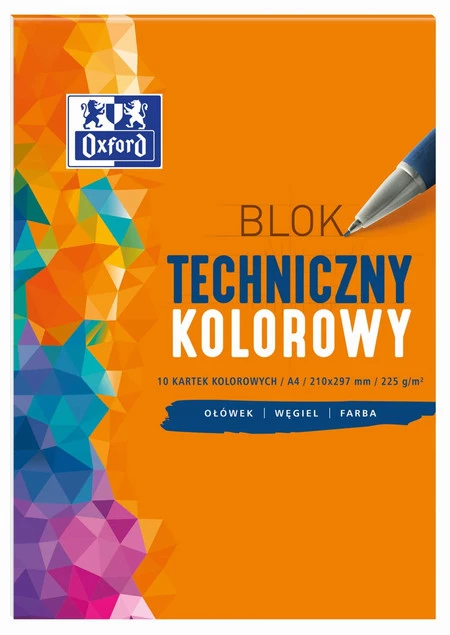 TECHNICZNY KOLOROWY A4 10K