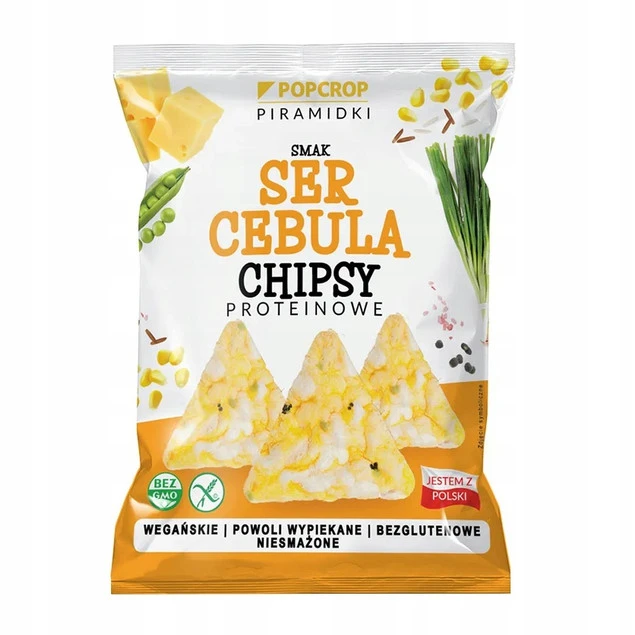 Chipsy proteinowe Popcrop 60g