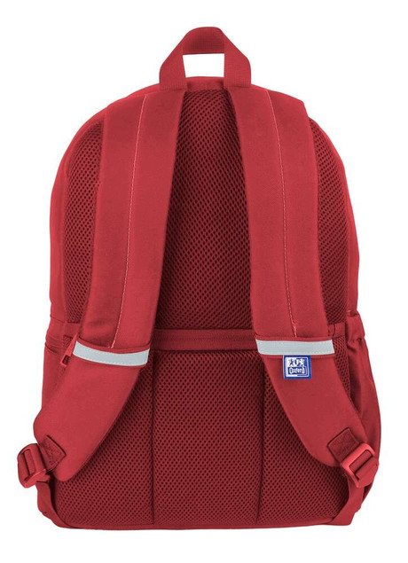 Plecak szkolny Oxford B-You 21L ceglany czerwony na laptopa 16" RPET