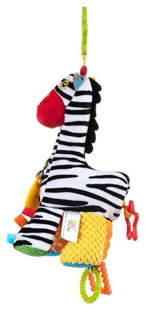 ZAWIESZKA ZEBRA ZOYA Z POZYTYWKĄ