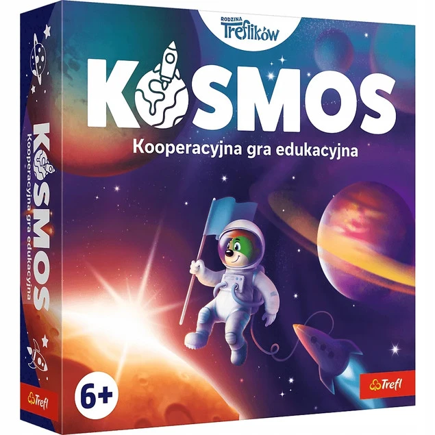 Gra planszowa Kosmos Rodzina Treflików