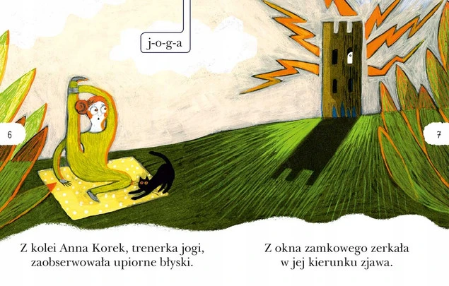 Przykładowa strona Zjawa na zamku w Łajsku Dolnym