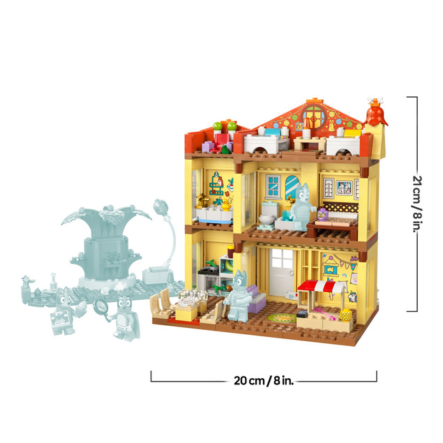 LEGO Bluey 11203 Bluey i jej rodzinny dom Zestaw dla dzieci 4+