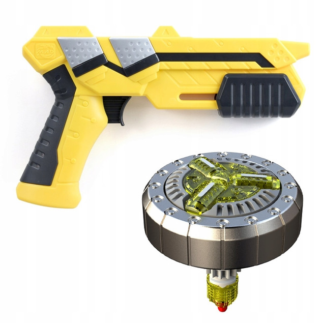 Pistolet Silverlit Spinner Shot Blaster Zielony 86300 z 1 Spinnerem