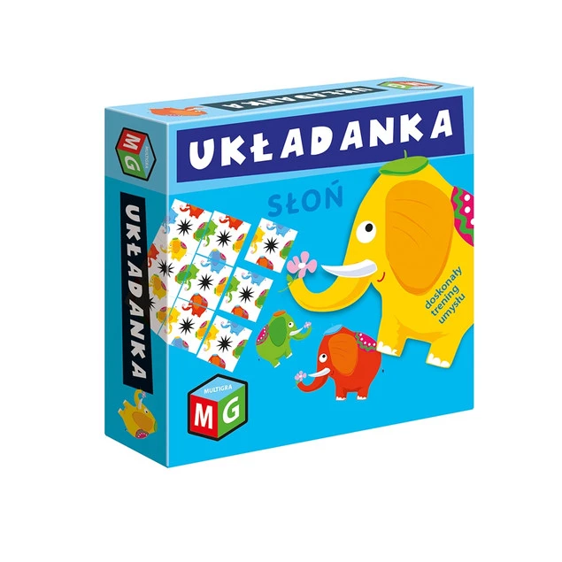Układanka Słoń Multigra