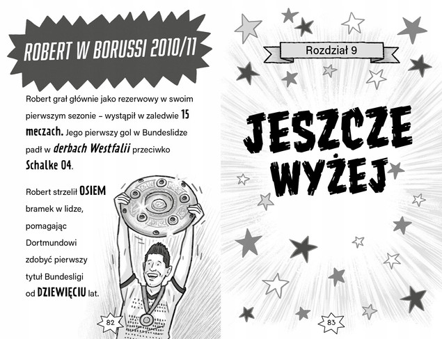 Lewandowski rządzi. Football superstars Simon Mugford