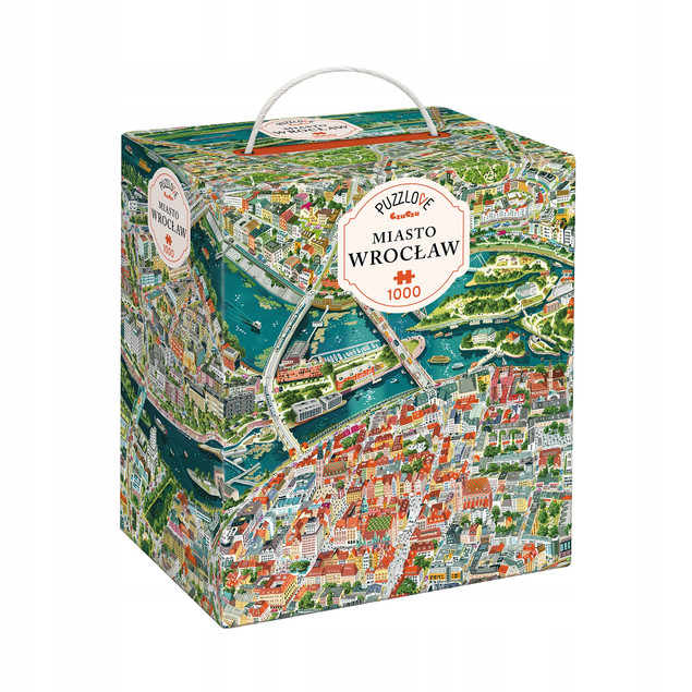Puzzle 1000 Puzzlove Miasto Wrocław CzuCzu - Układanka Rodzinna