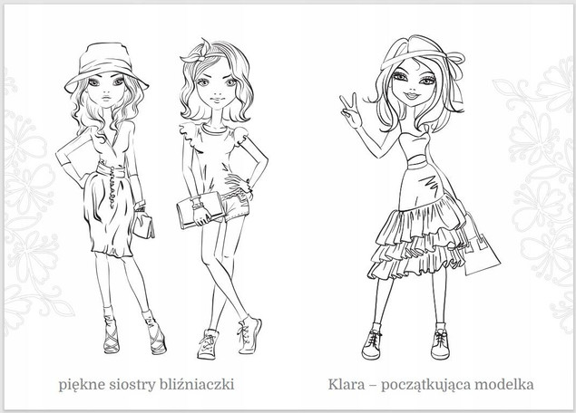 Maluszkowe malowanie. Modelki