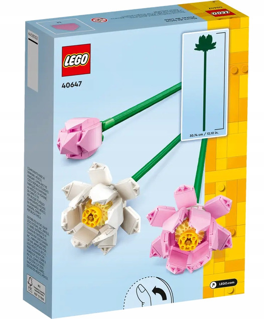 LEGO Icons Kwiaty Lotosu 220 el. 8+ 40647