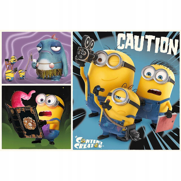 Puzzle Trefl 160 elementów Minionki Historie Minionków