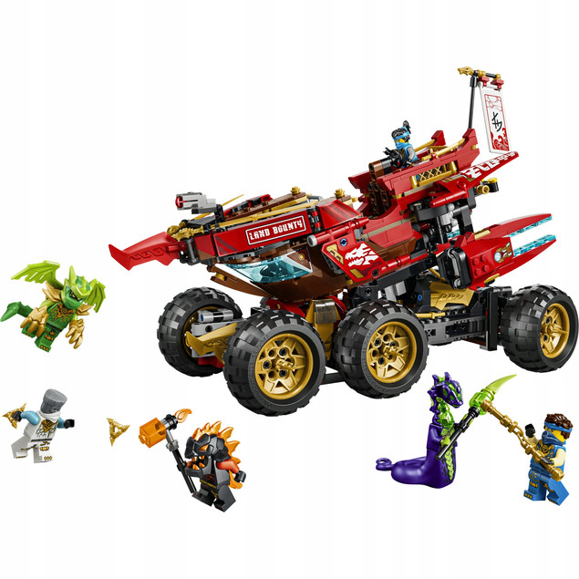 LEGO NINJAGO 71869 Nagroda Losu na Lądzie Ciężarówka 3w1