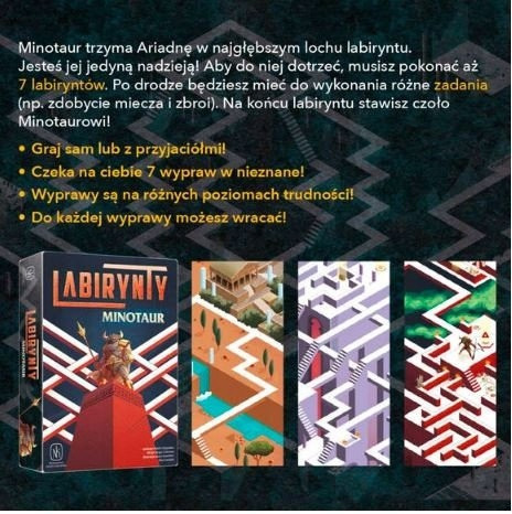 Labirynty – Minotaur gra NK