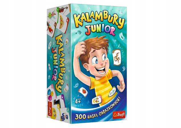 Gra Kalambury Junior + 150 Kart i Klepsydra_3