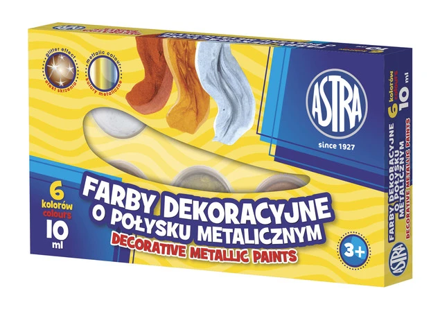 6 kolorów metaliczne