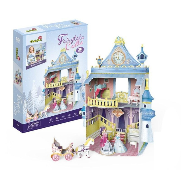 CubicFun puzzle 3D Domek Fairytale Castle