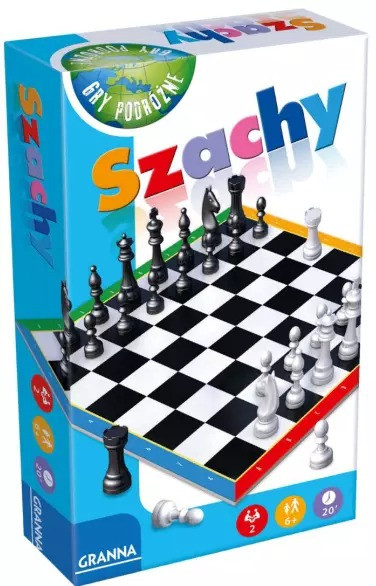 Szachy Mini Podróżne GRANNA - Kompaktowa Gra Strategiczna