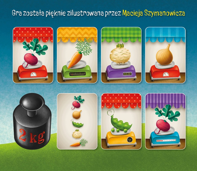 Gra planszowa Na straganie Nasza Księgarnia